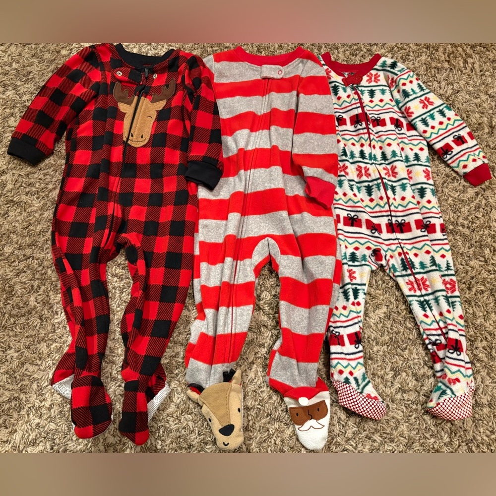 Bundle of 3 Christmas Jammies